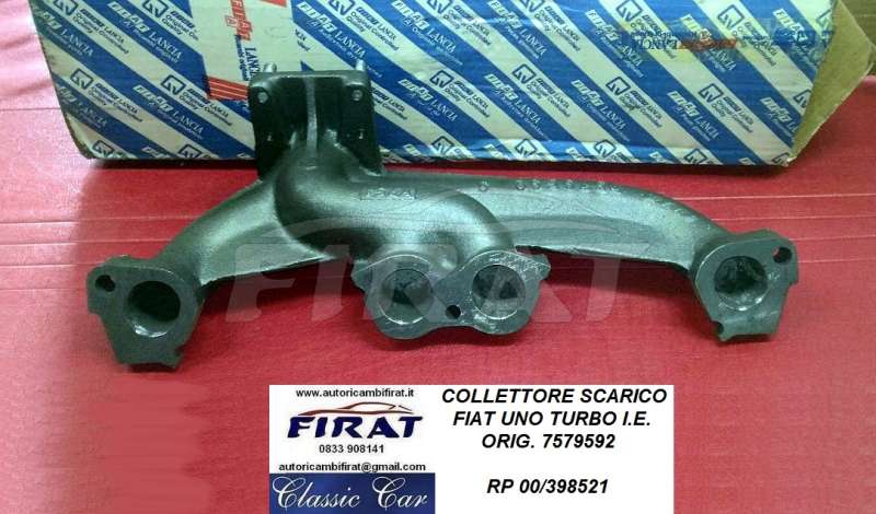 COLLETTORE SCARICO FIAT UNO TURBO I.E. 85 - 89 7579592